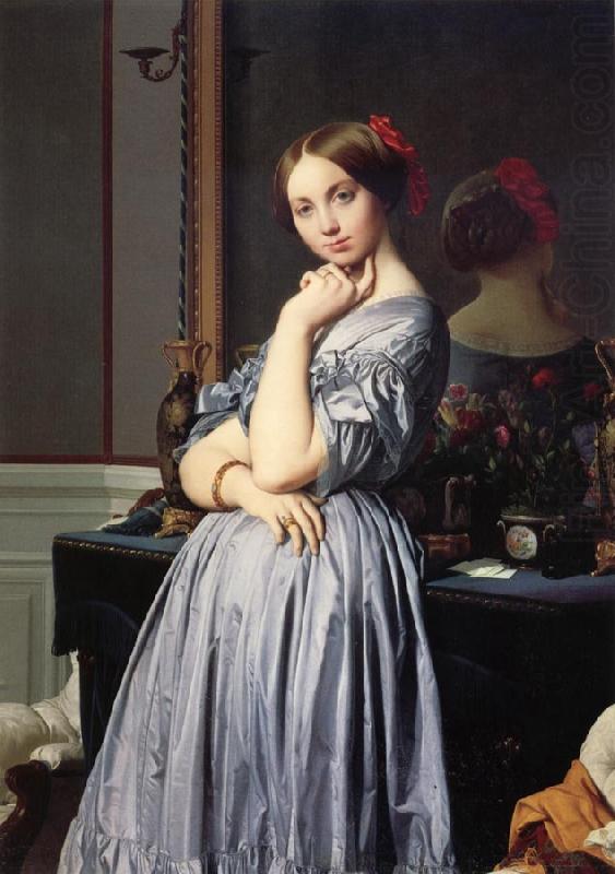 Jean-Auguste Dominique Ingres The comtesse d'haussonville china oil painting image